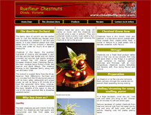 Tablet Screenshot of chestnutfarmvic.com